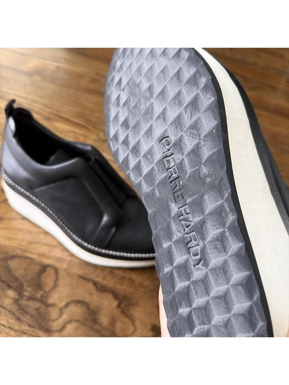 👠 Pierre Hardy Slider Platform Wedge Sneakers EU 39 US 8.5 9 - Picture 7 of 8